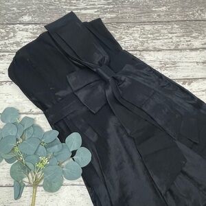 Romeo & Juliet Couture Strapless Bow Accent Mini Dress